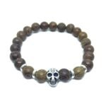 Wooden Skull Bracelet