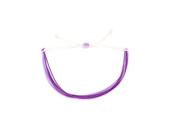 Purple String Bracelet