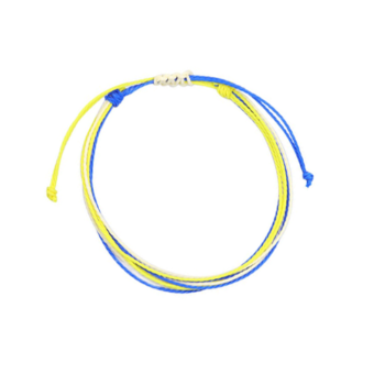 Men Yellow String Bracelet