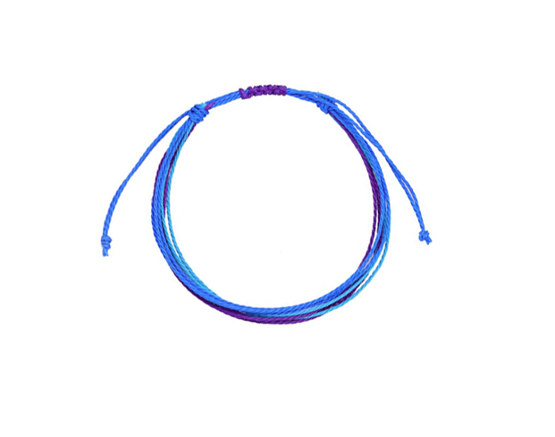 Men Blue String Bracelet