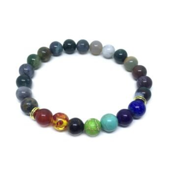 Yoga Agate Chakra Bracelet