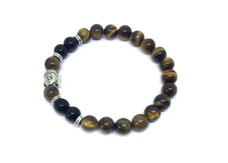 Yoga Tiger Eye Buddha Bracelet