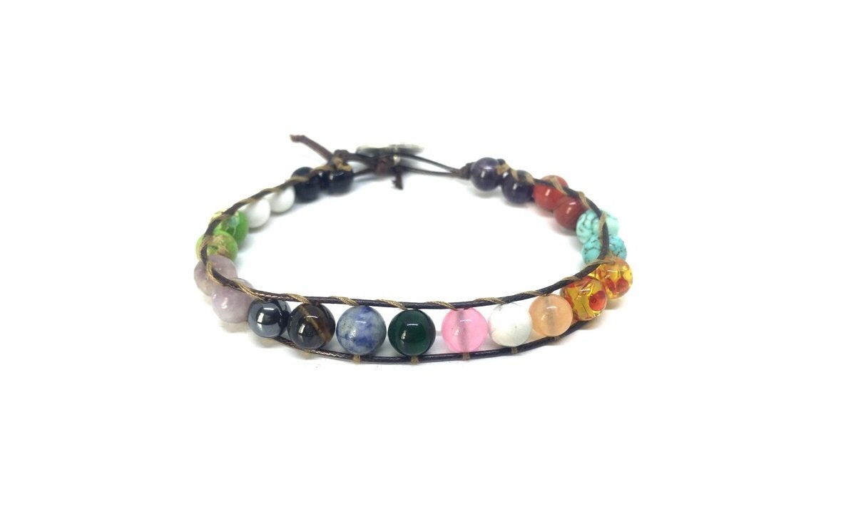 Yoga Chakra Wrap Bracelet