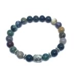 Yoga Agate Beads Buddha Bracelet