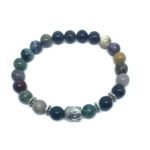 Yoga Agate Beads Buddha Bracelet