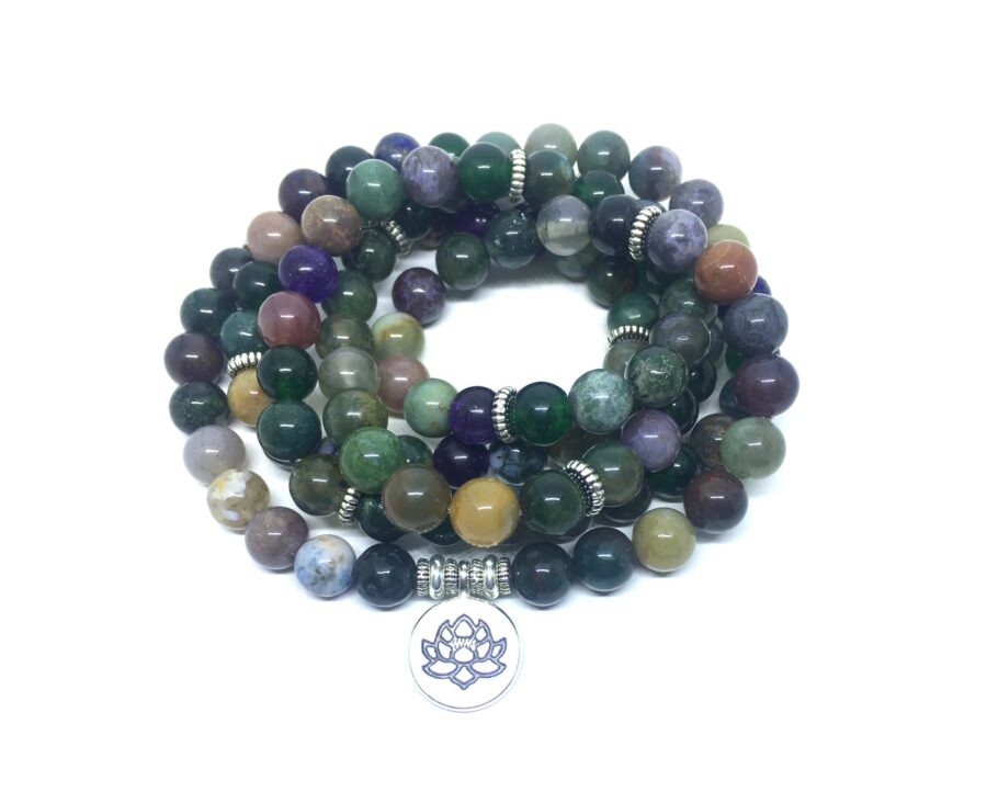 Yoga Agate Beads Prayer Bracelet