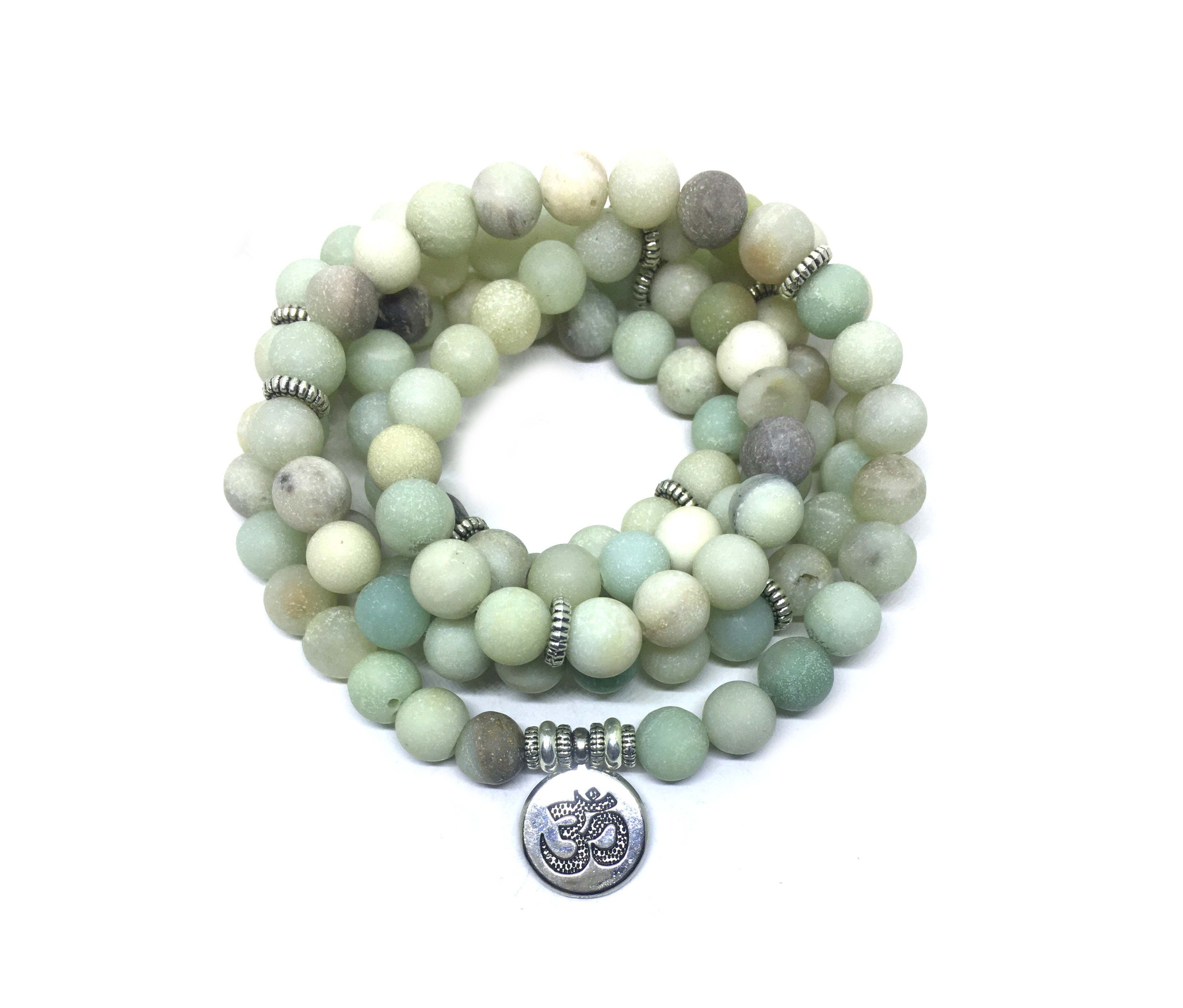 108 Amazonite Beads Yoga Bracelet