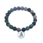 Yoga Natural Agate Beads Bracelet