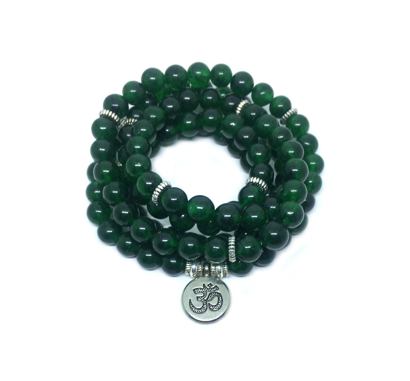 Yoga Jade Beads Mala Bracelet