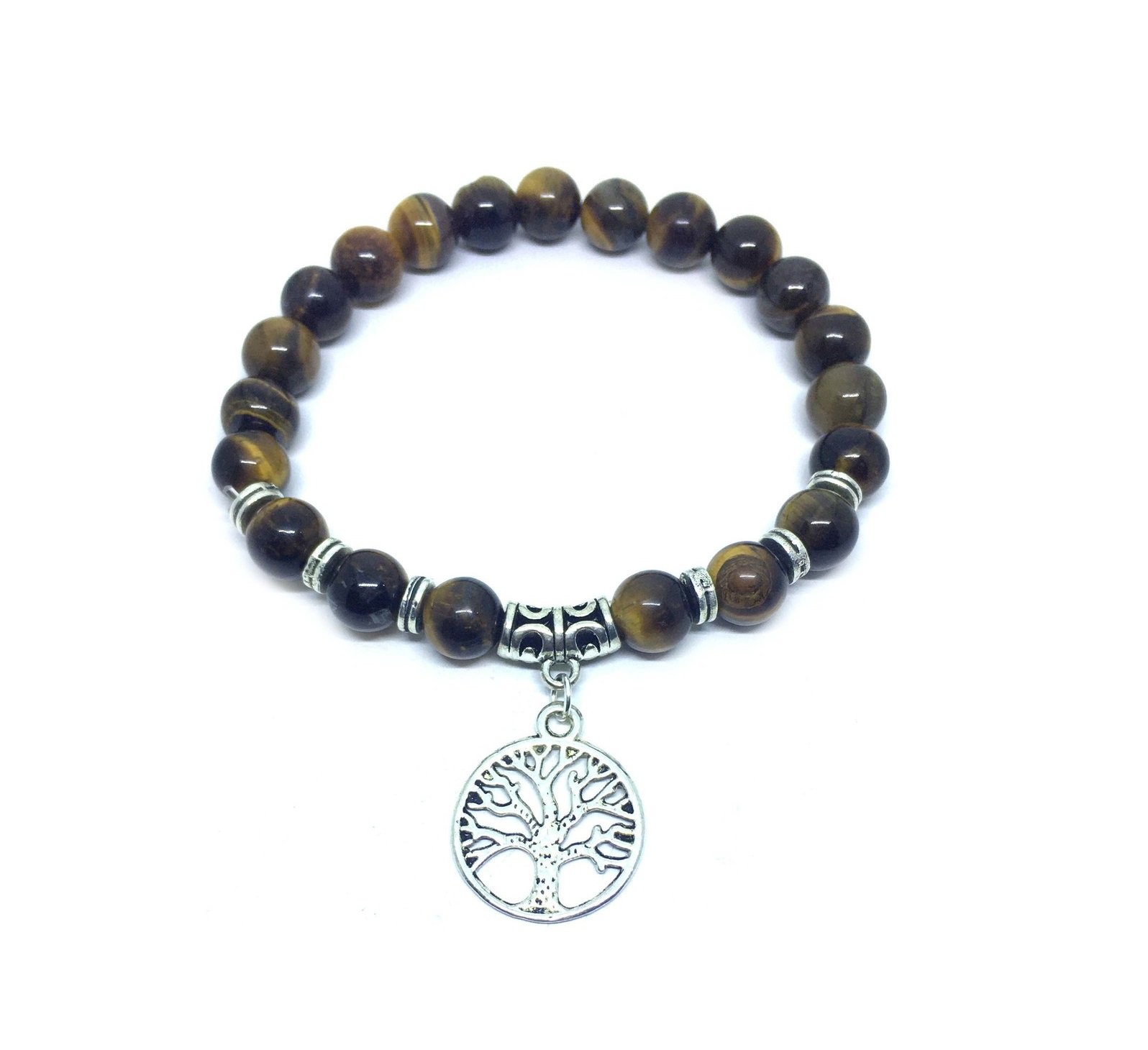 ZYOGA-057 Yoga Tiger Eye Bracelet