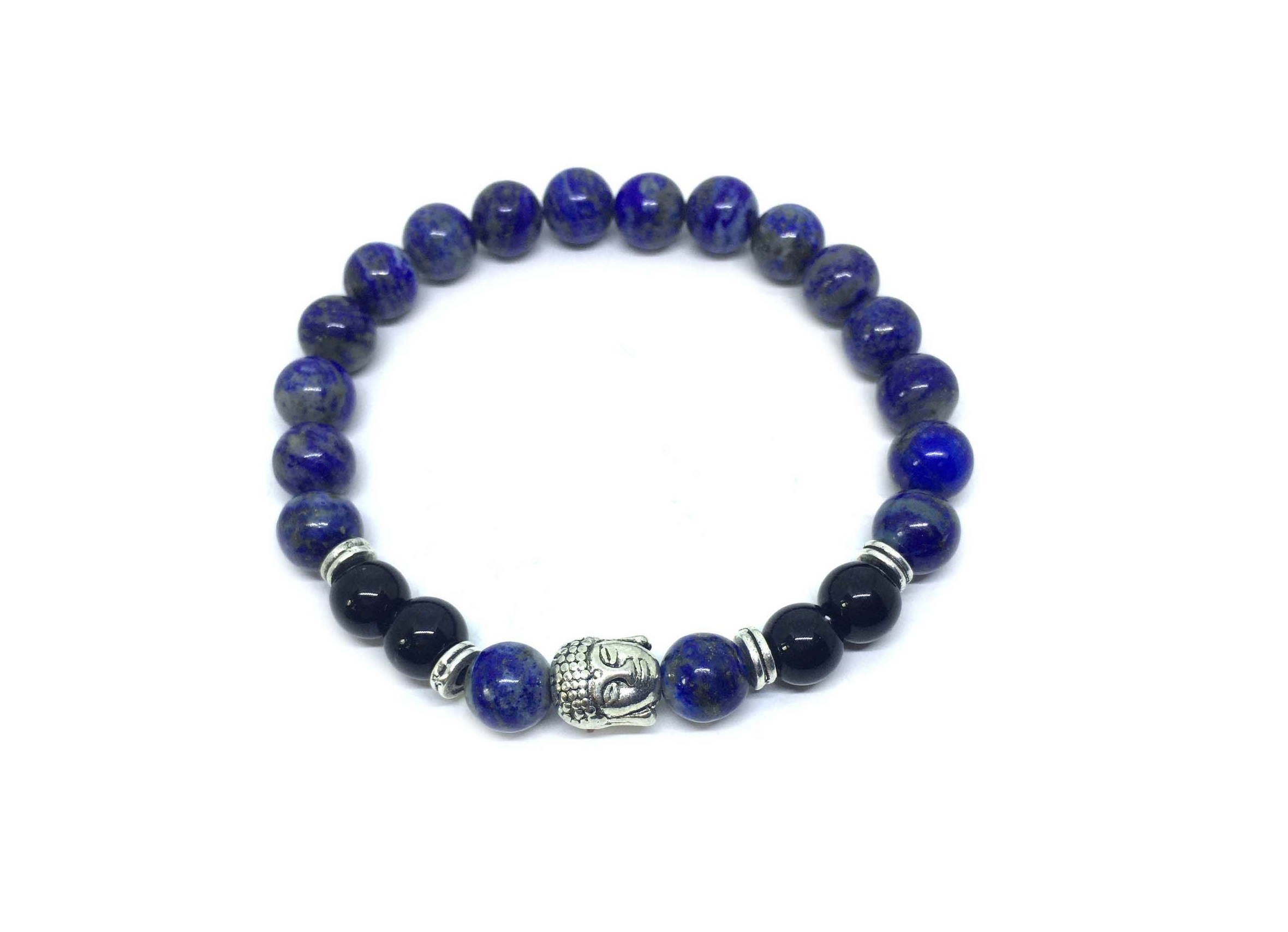 Yoga Lapis Lazuli Buddha Bracelet