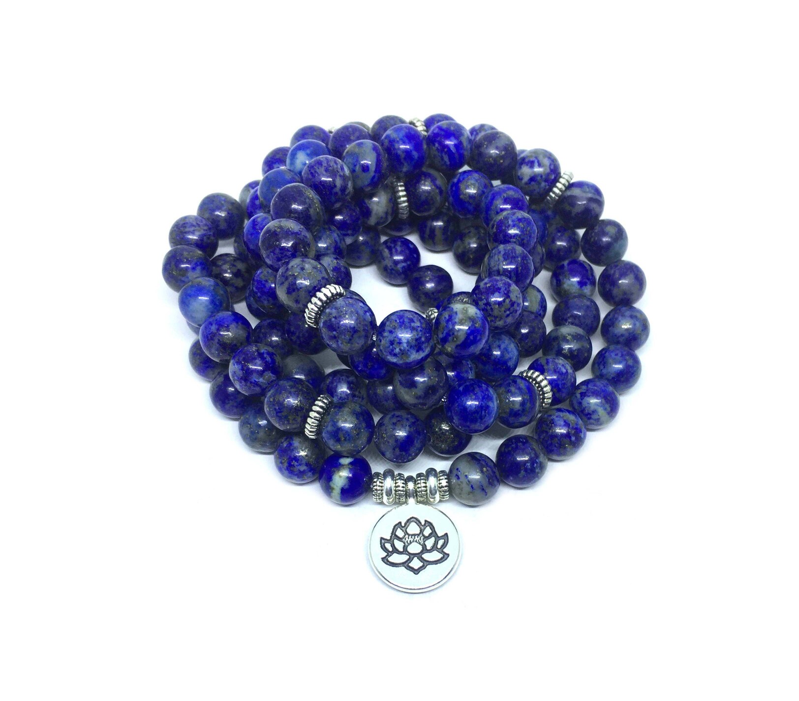 Yoga Lapis Lazuli Prayer Bracelet