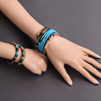 heishi bracelet