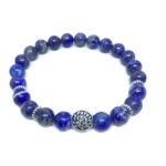 ZLIFE-004 Tree of Life Agate Beaded Bracelet