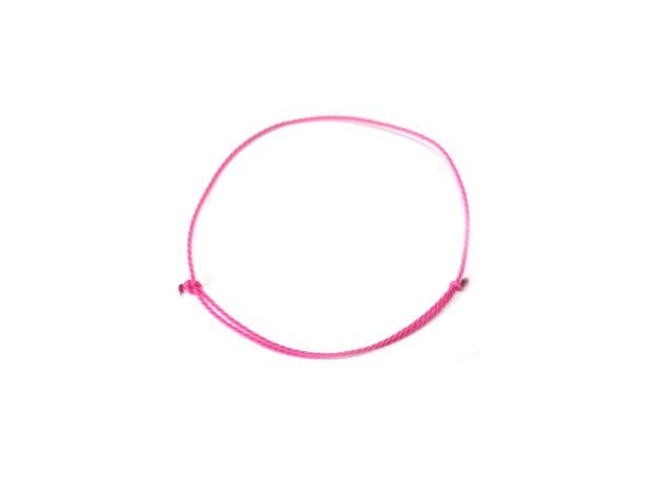 Pink Cord Bracelet