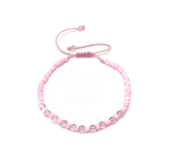 Light Pink Crystal Bracelet