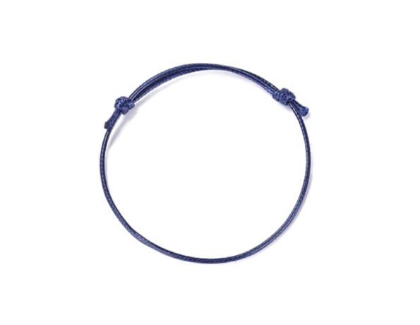 Adjustable Bracelet Knot-blue