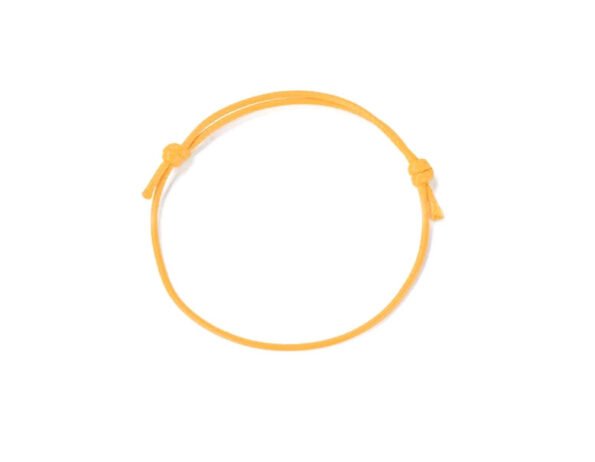 Adjustable Bracelet Knot-orange