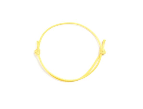 Adjustable Bracelet Knot-yellow