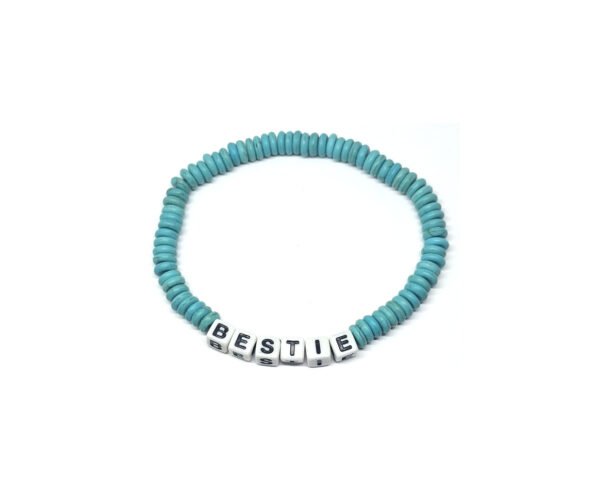 BESTIE Beaded Friendship Bracelet