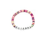 FRIENDS Polymer Clay Beaded Bracelet