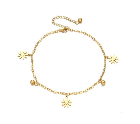 Sunflower Anklet Bracelet