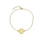 Gold Filled Chain Zodiac Bracelet Sagittarius