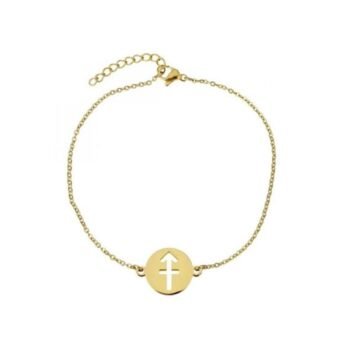 Gold Filled Chain Zodiac Bracelet Sagittarius