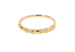 Gold Bamboo Bangle Bracelet