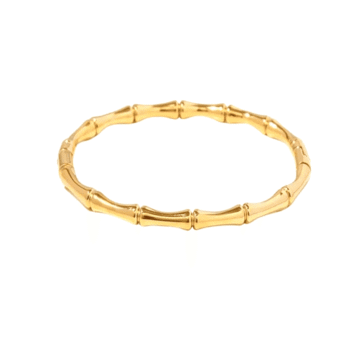 Bamboo Bangle Gold