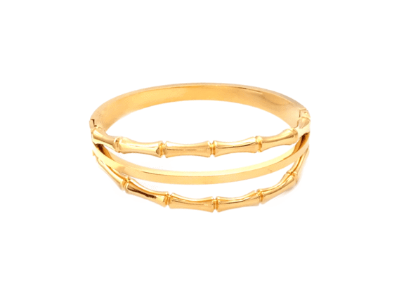 Gold Bamboo Bangle