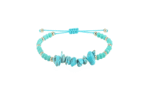 ZCRC-037 Bohemian Crystal Turquoises Chip Bracelet