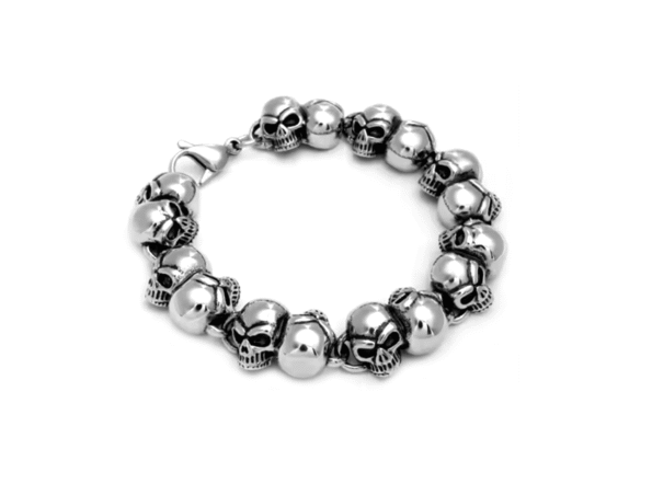 Biker Skull Bracelet
