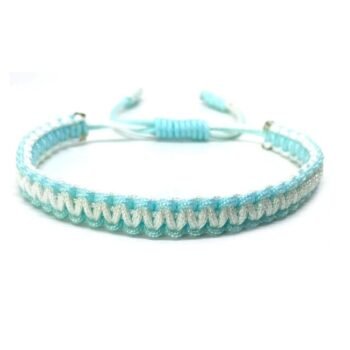 Braided Bracelet - blue