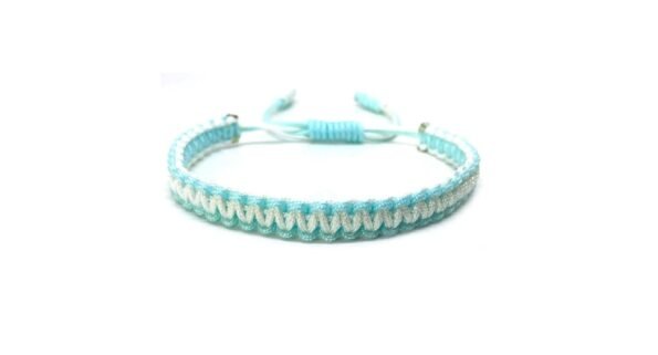 Braided Bracelet - blue