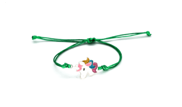 Handmade Childrens Bracelet - green