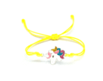 Childrens Cord Bracelet - yellow