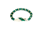 ZCHRIS-006 Crystal Christmas Bracelet – green