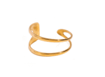 ZCHUN-002 Gold Plated Chunky Bracelet