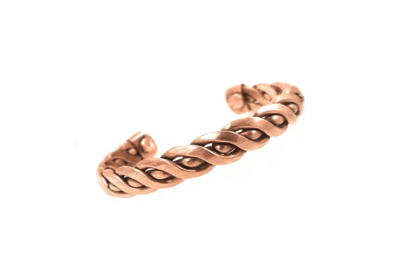 Twisted Copper Cuff Bracelet