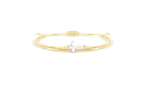 ZCROS-004 Green String Cross Bracelet