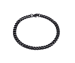 Cuban Bracelet 5mm - black
