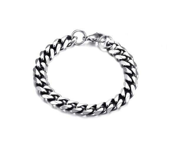 11mm Cuban Link Bracelet - vintage