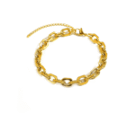 ZCUB-007 Gold Cuban Link Bracelet