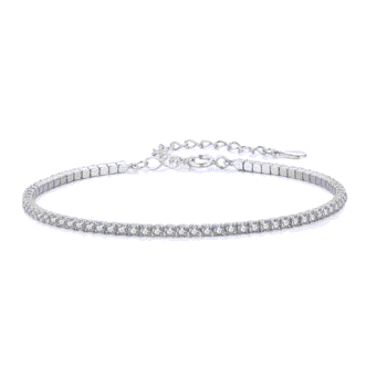 Cubic Zirconia Tennis Bracelet