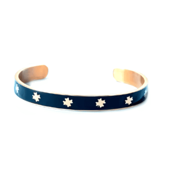 Enamel Cuff Bracelet
