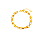 ZLINK-006 Oval Link Chain Bracelet-silver