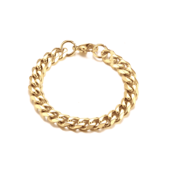 Metal Chain Bracelet - gold