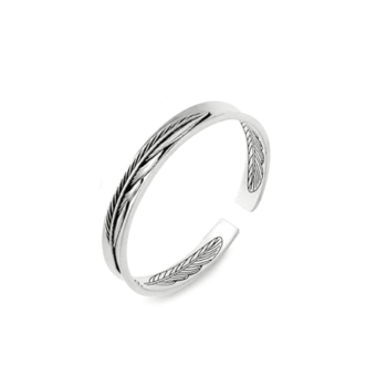 Metal Feather Bracelet