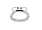 White Shamballa Bracelet